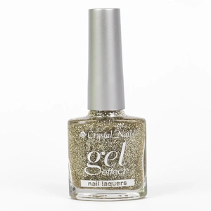 Crystal Nails GEL Effect Körömlakk 44 - Glitter Gold 10ML főképe
